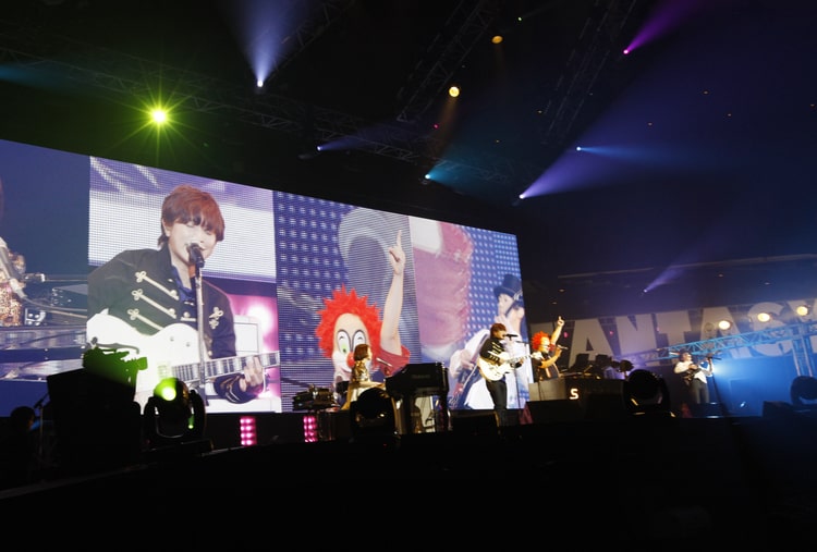 SEKAI NO OWARI at 武道館の様子