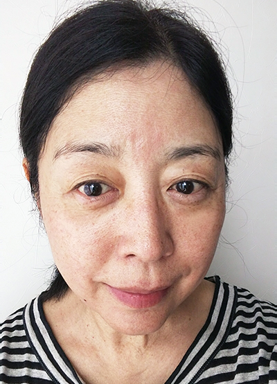 ネオわらびはだで頑張った肌