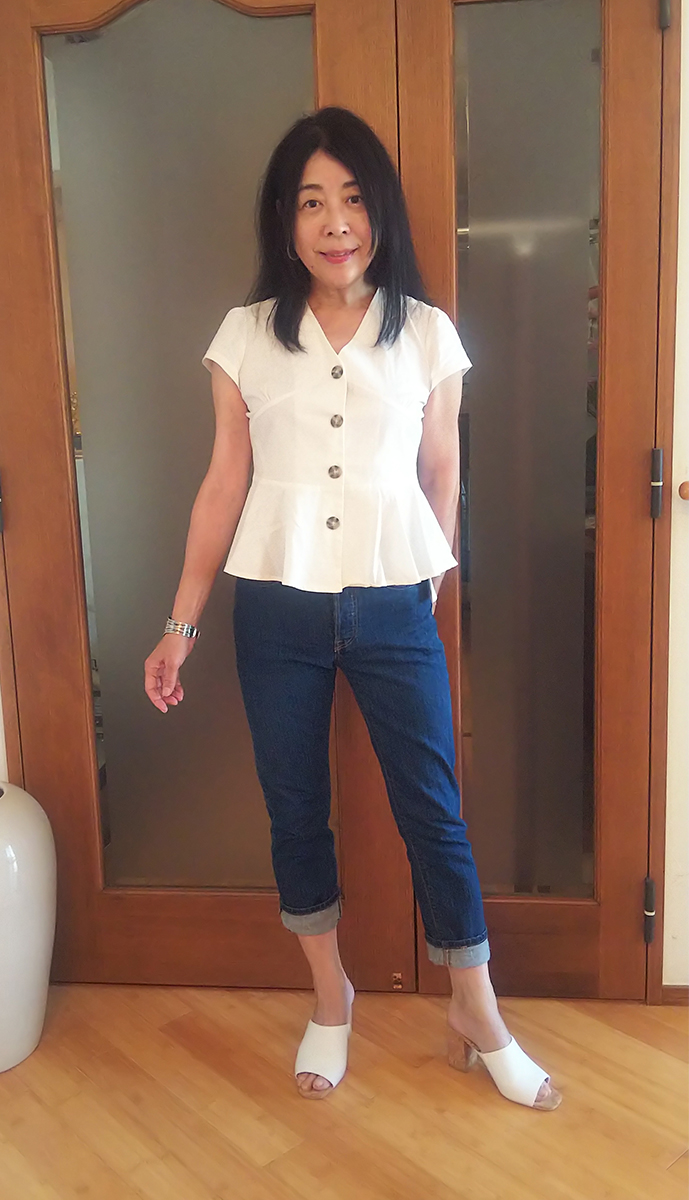 LEVI'S 501 CROP