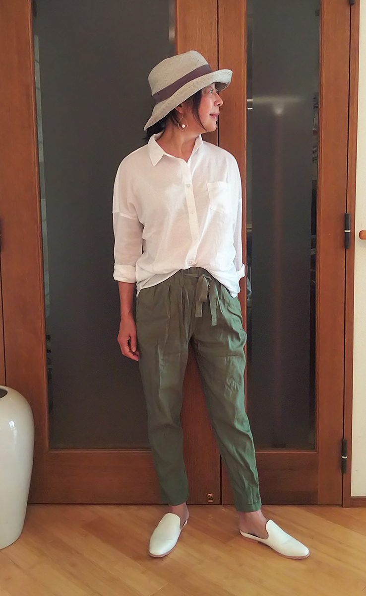 ピュアコットン・ベーシックシャツ