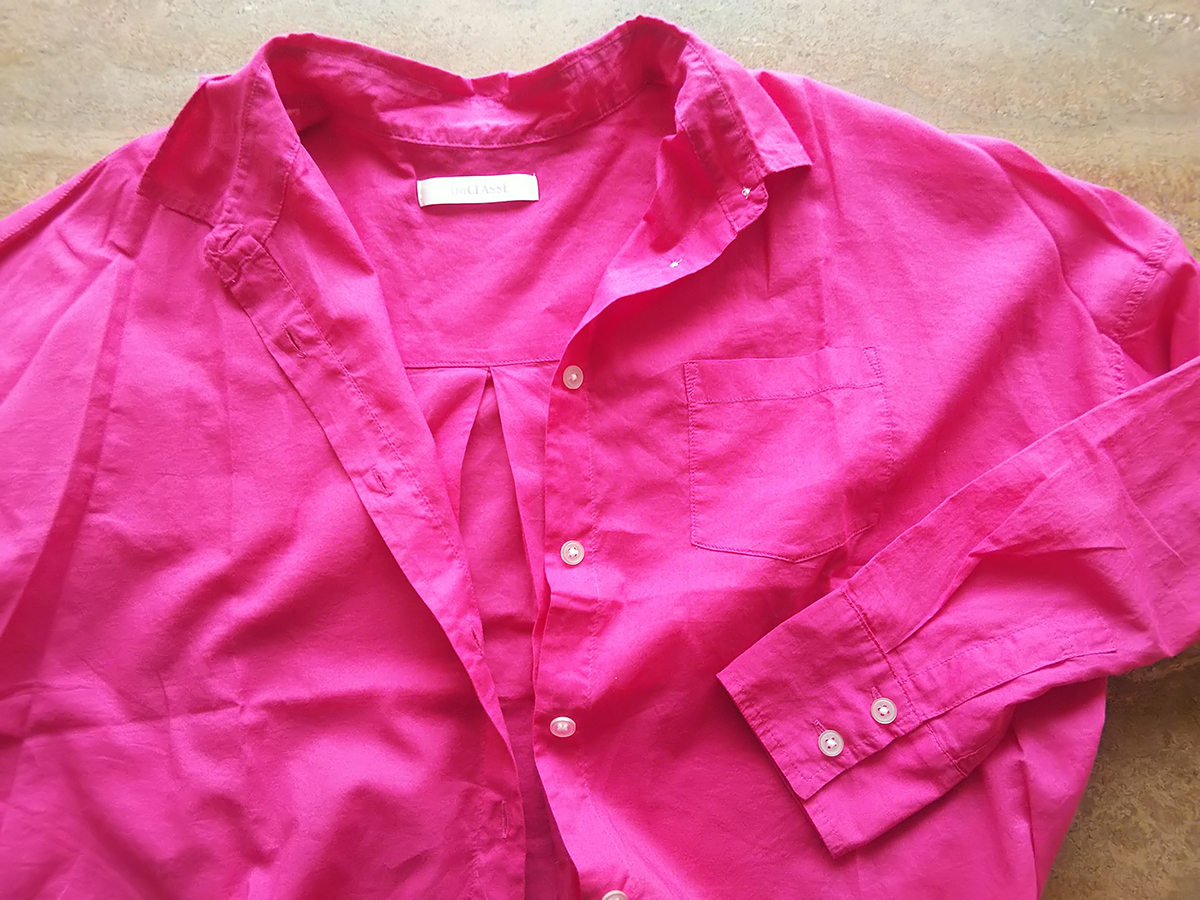 ピュアコットン・ベーシックシャツ