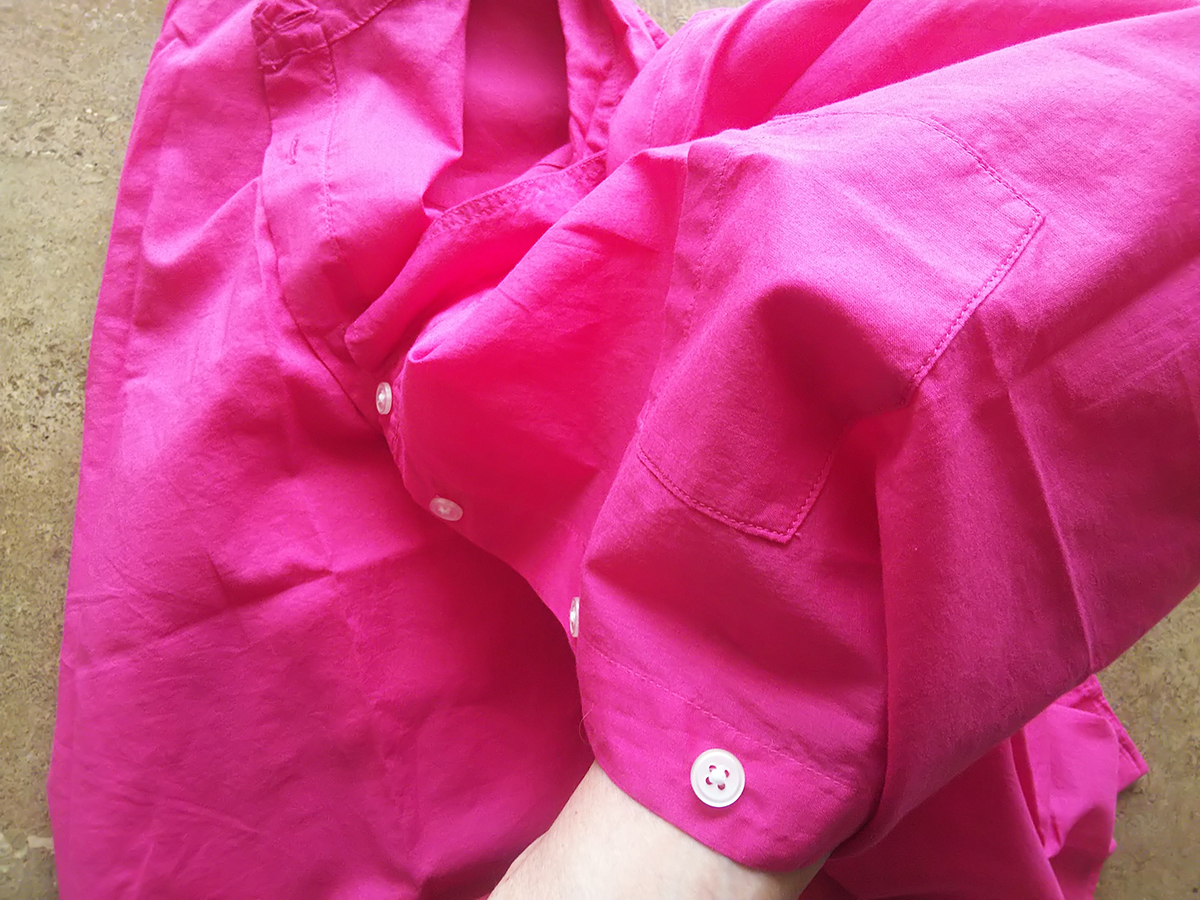 ピュアコットン・ベーシックシャツ