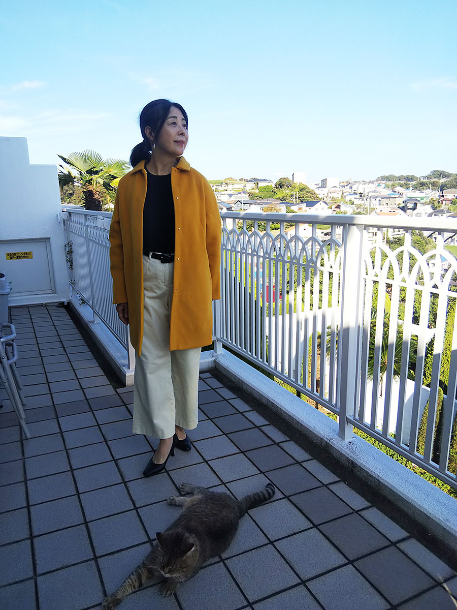 アウトドアで色チェック