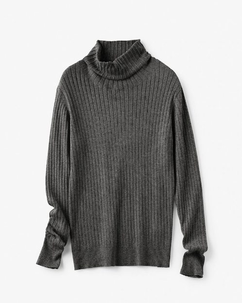 シルクフィール・リブタートル チャコール