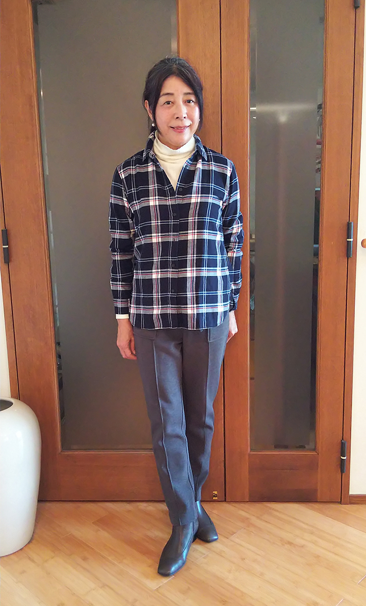 シルクフィール・リブタートル オフホワイト