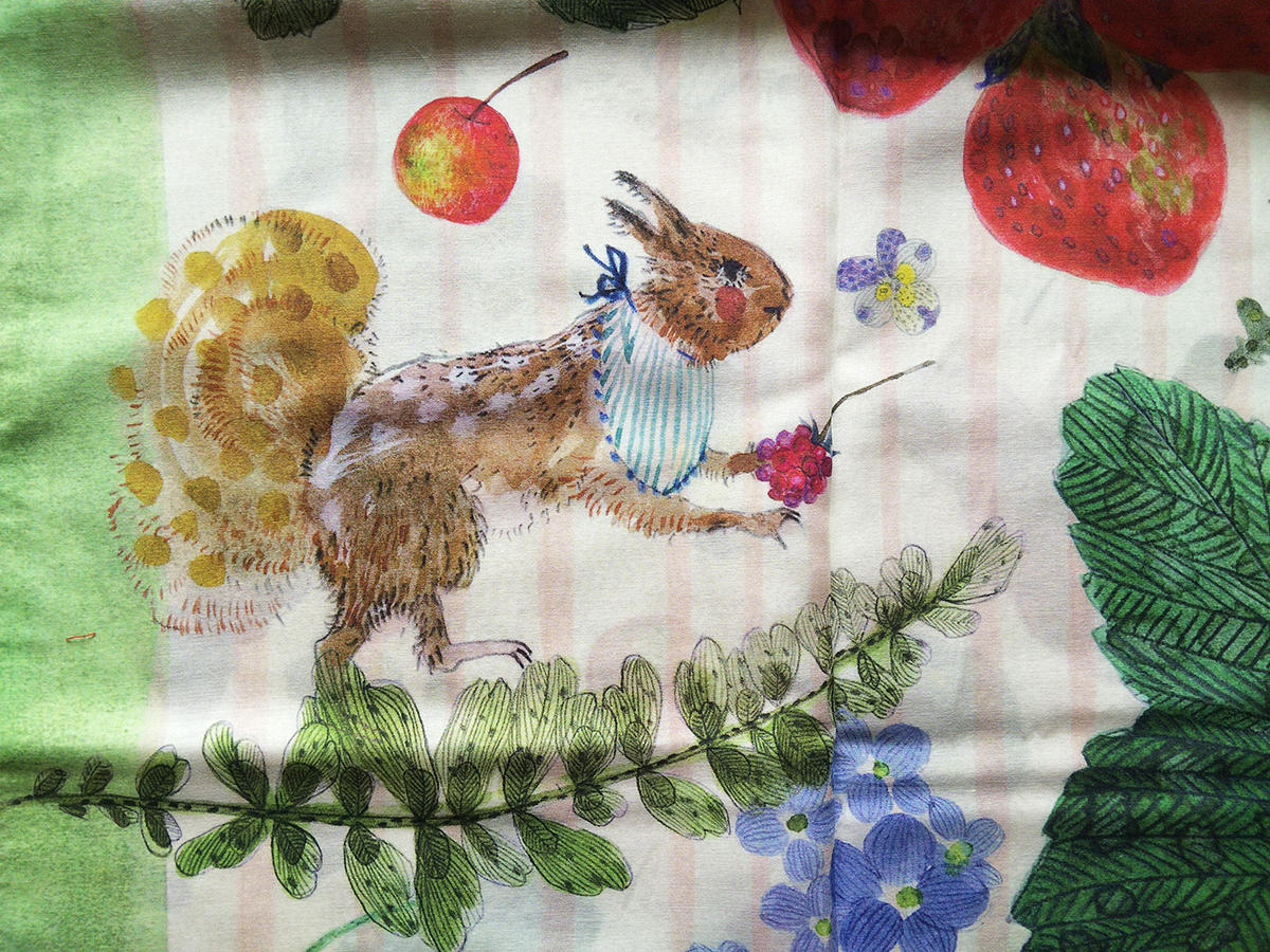 シマリスとベリー