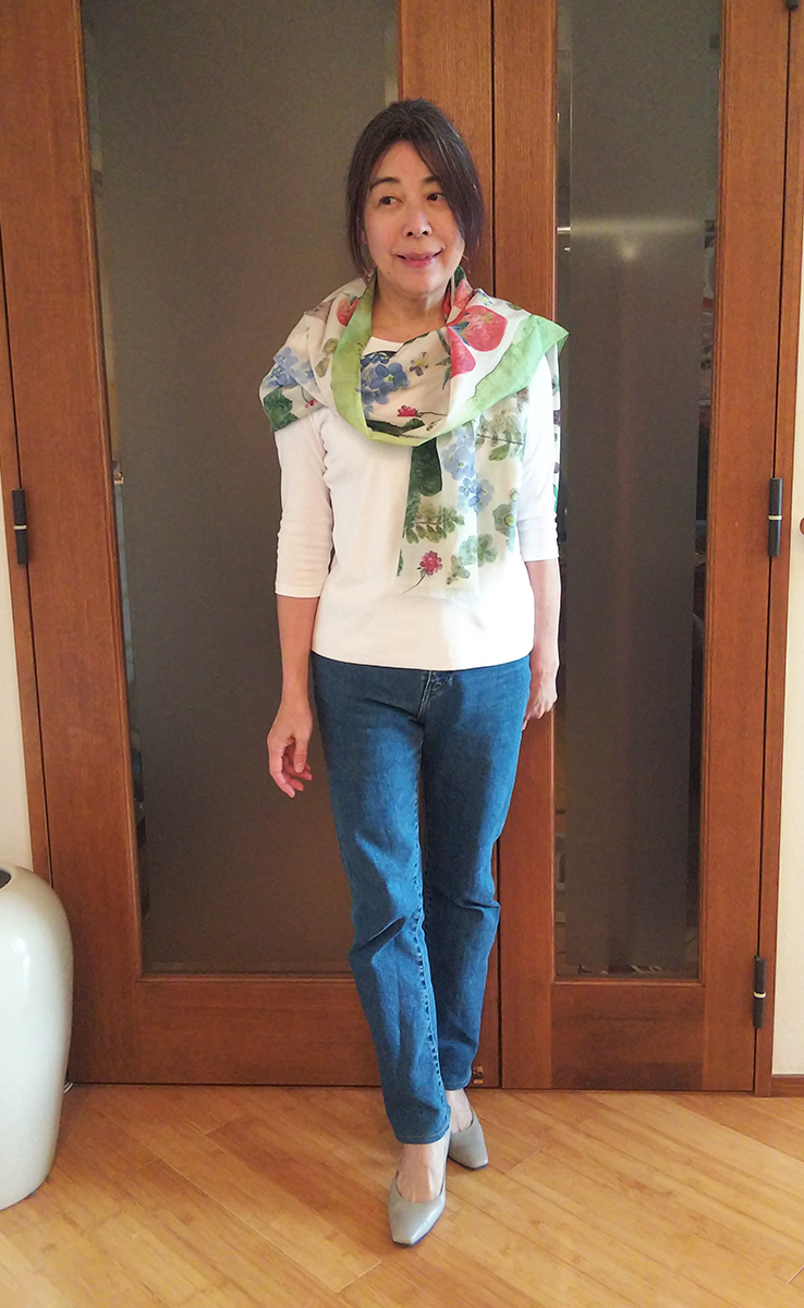 一巻きしたところ