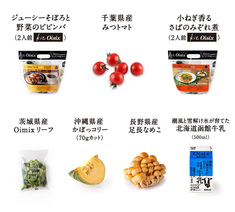  Oisix（オイシックス）お試しセットの中身