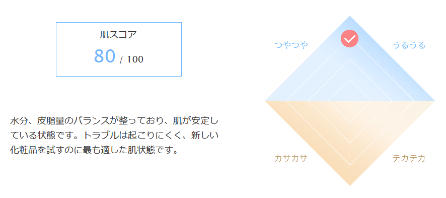 スキンケア分析結果