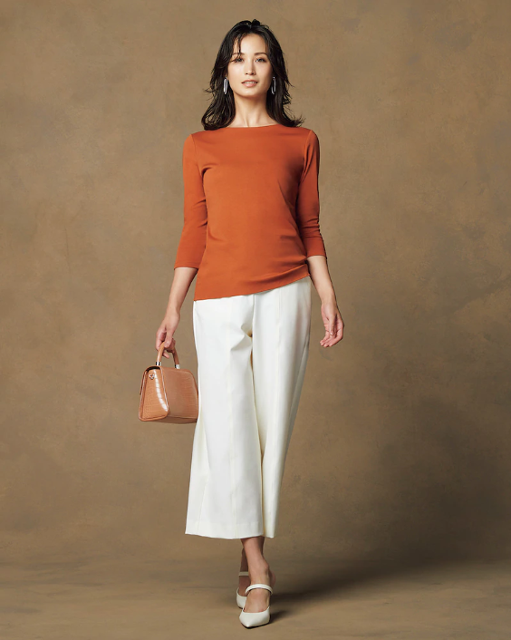 ミラクルストレッチN・ワイドクロップト