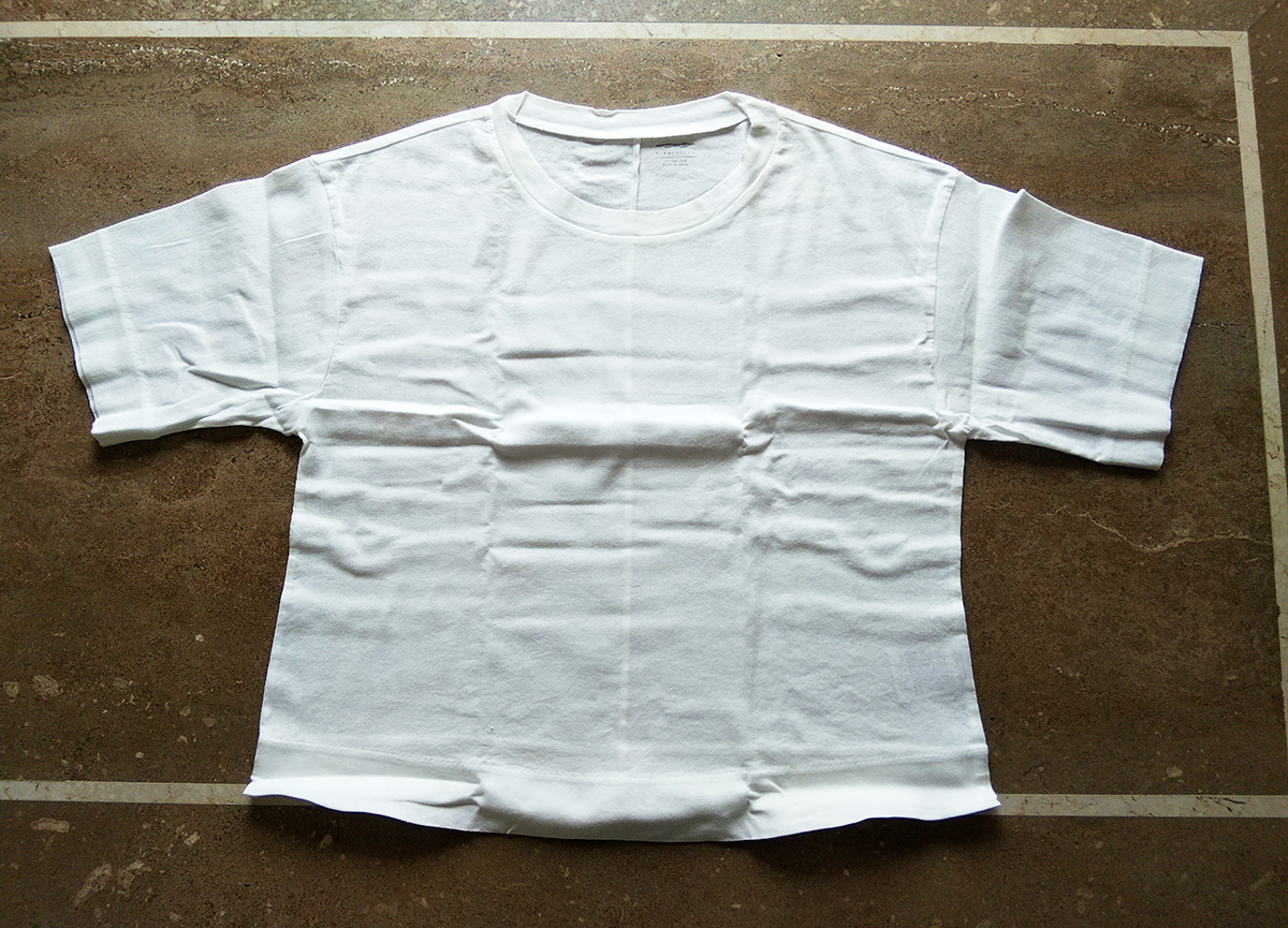 BIWACOTTON/半袖BIG‐T(ホワイト)