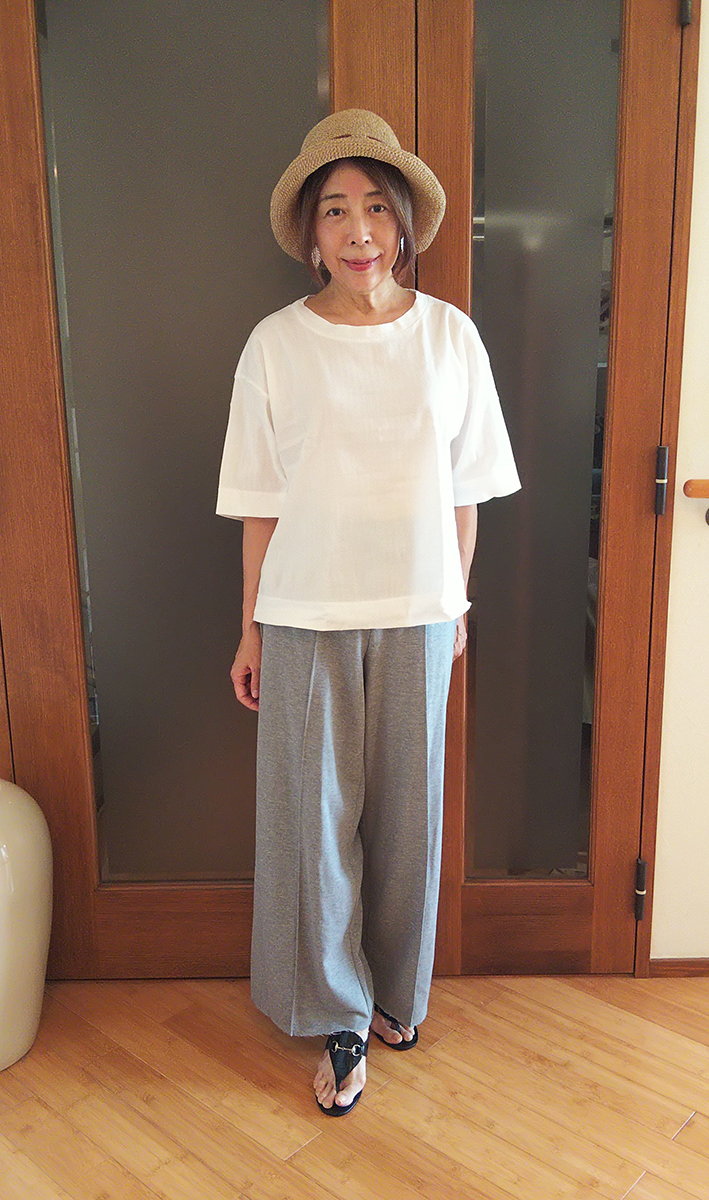 BIWACOTTON/半袖BIG‐T ホワイト 6,050円