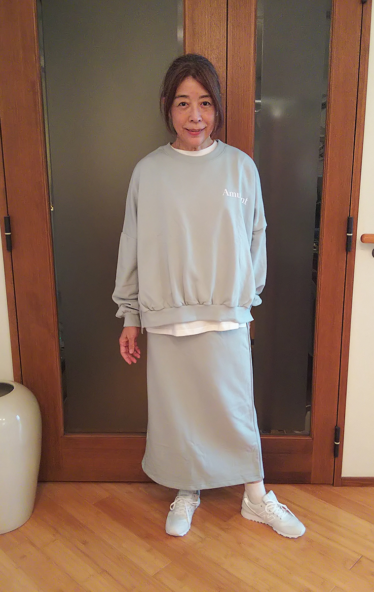 レイヤードコーデ