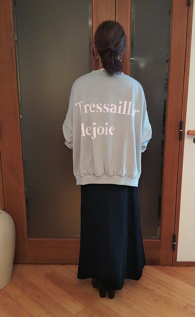 Aラインフレアスカートとのコーデ