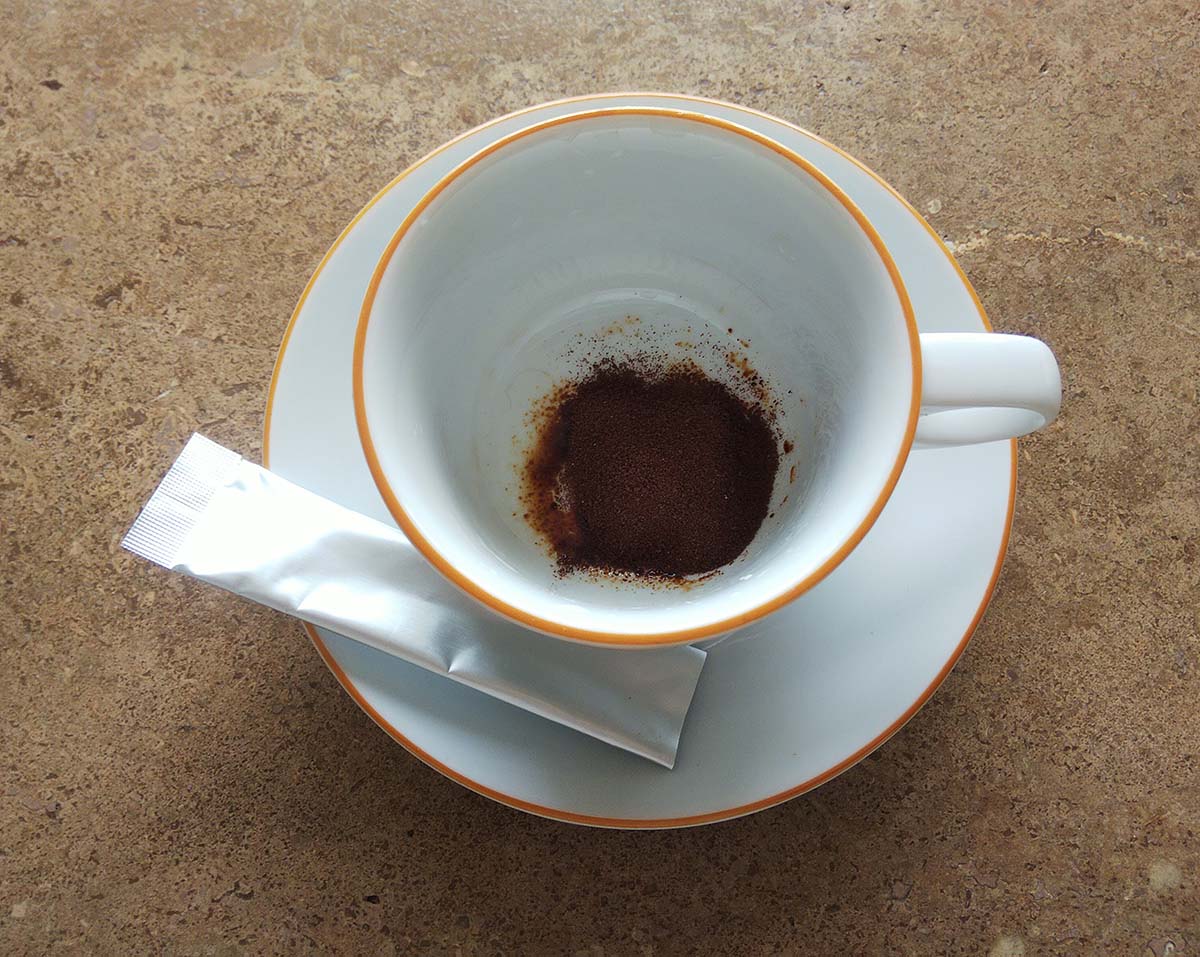 スティックの粉末