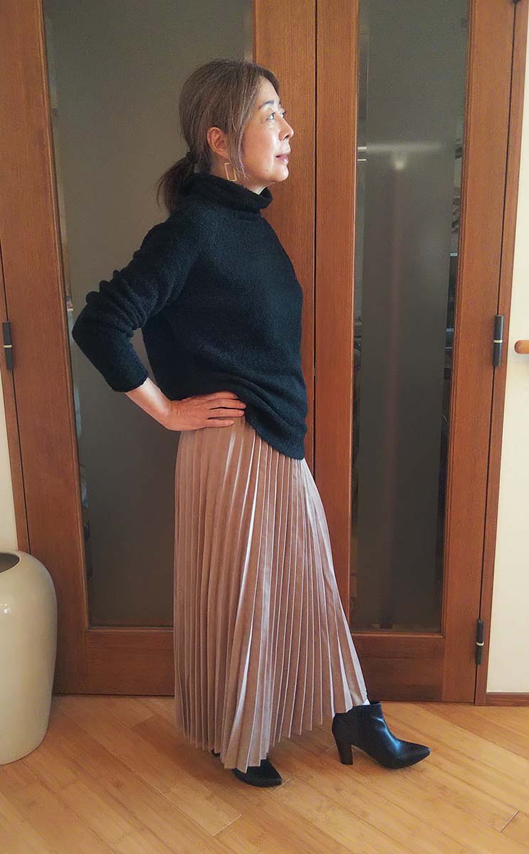 横から見たところ