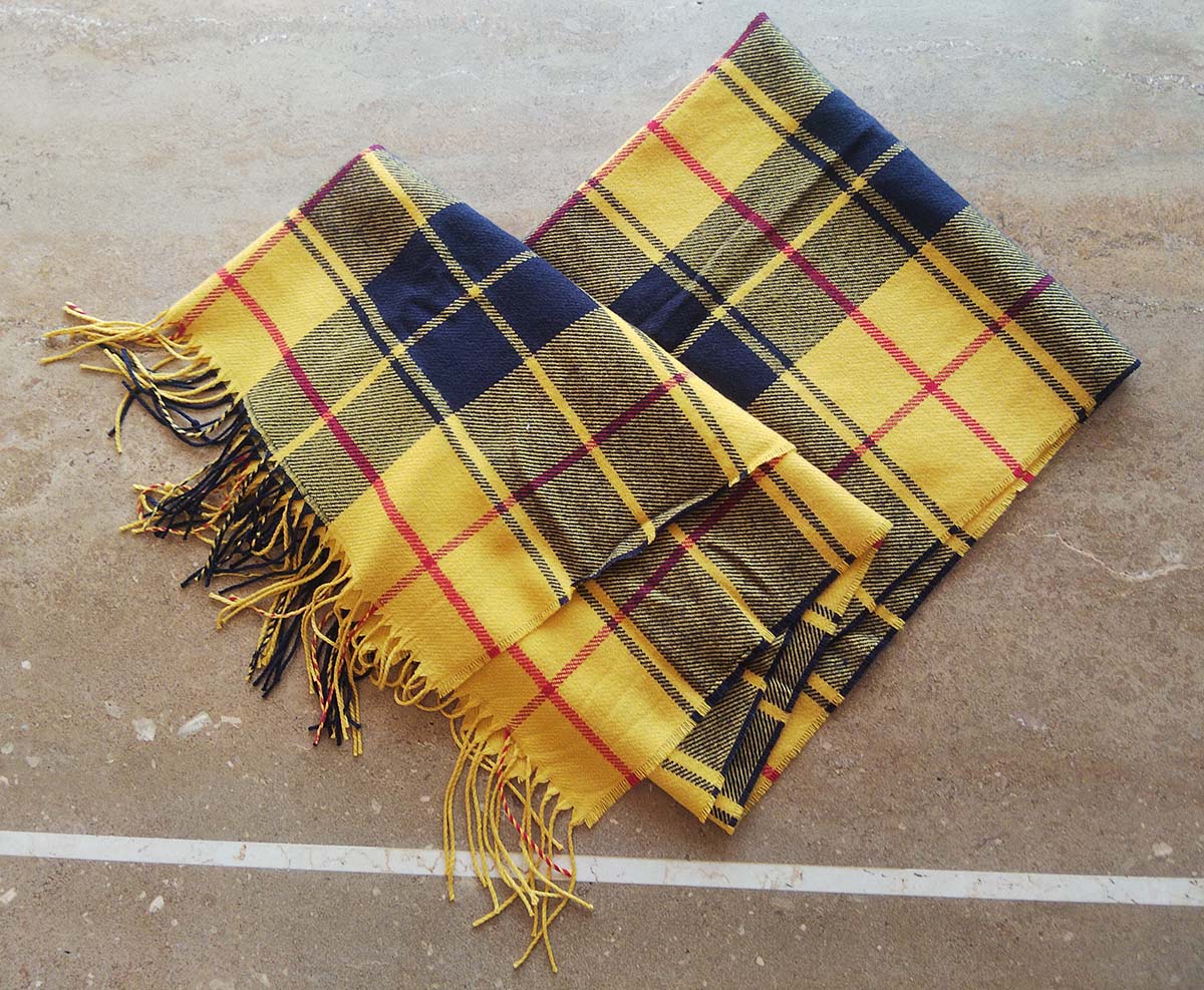 ソフトリッチストール(チェック)