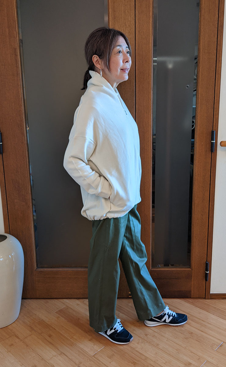 横から見た感じ