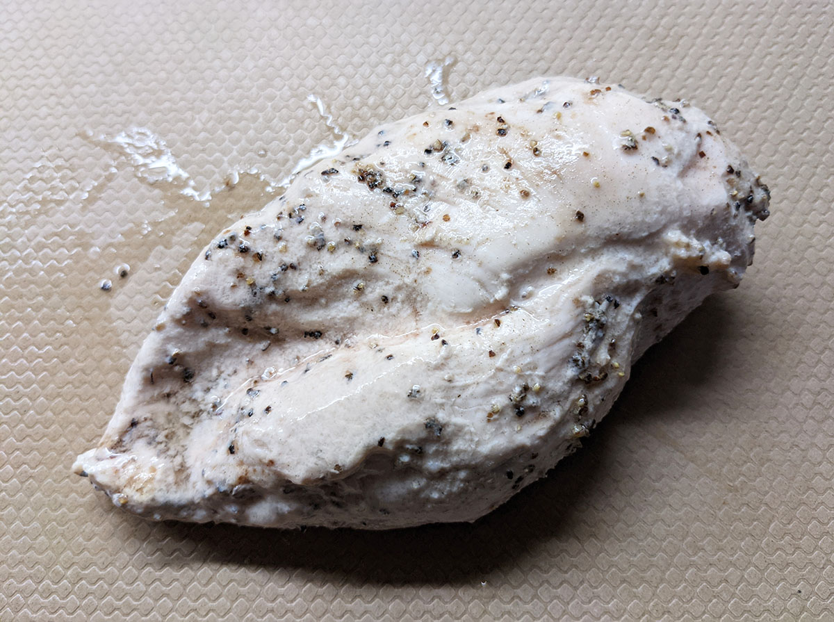 完成したサラダチキン