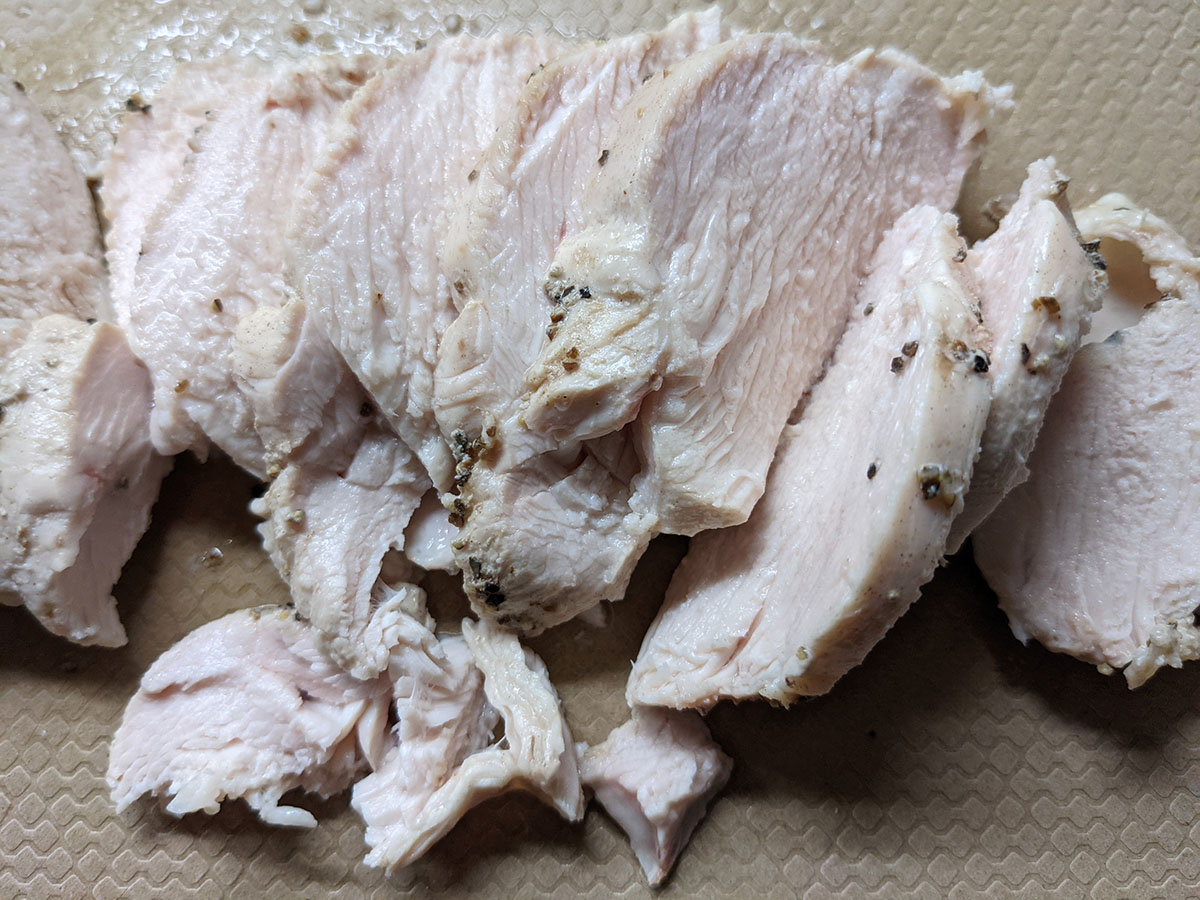 カットしたところ