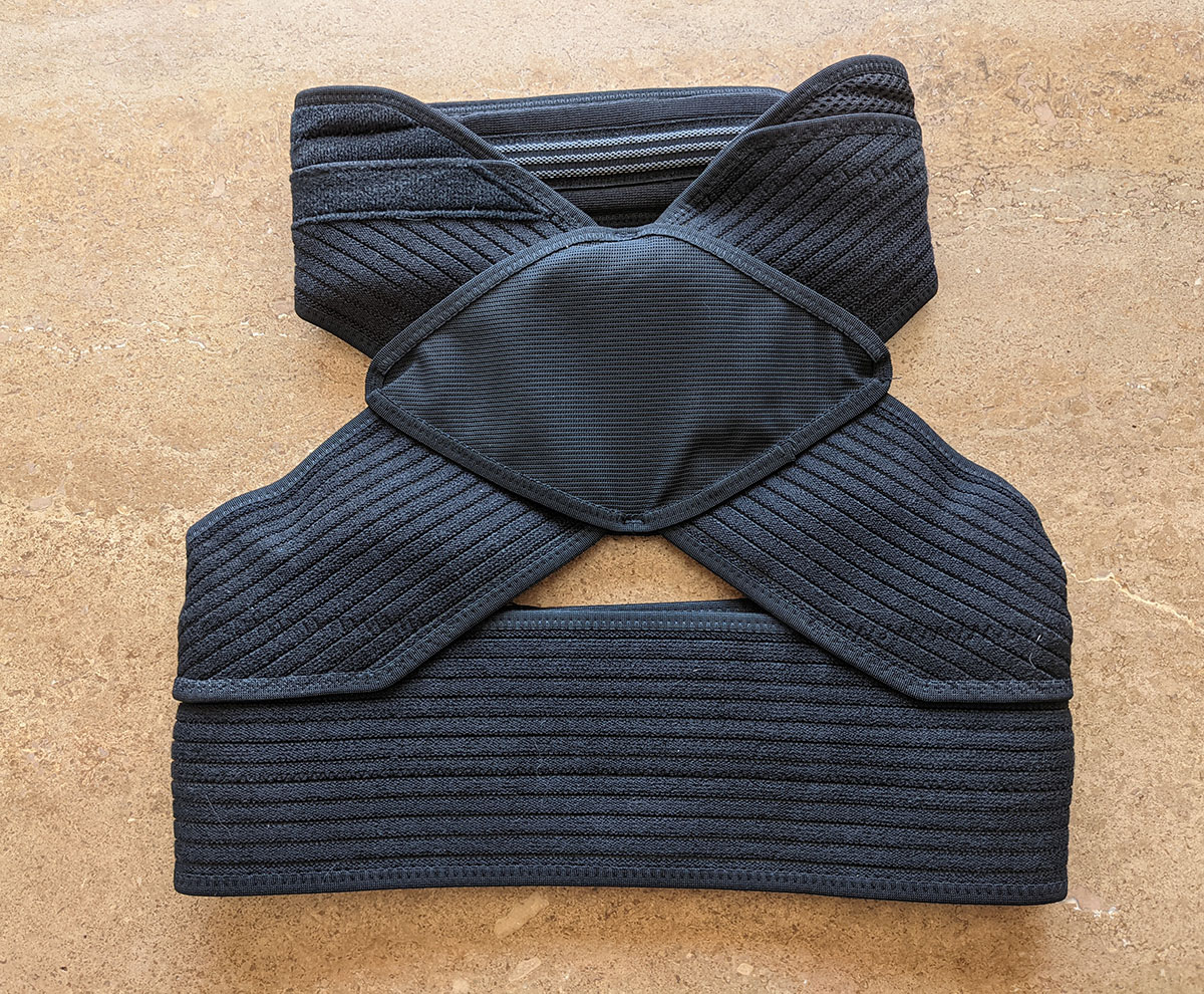 体幹筋パワーアシストバンド (背中側)