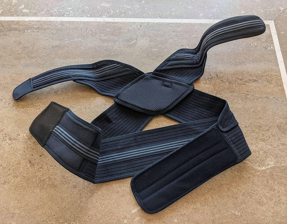 広げたパワーアシストバンド