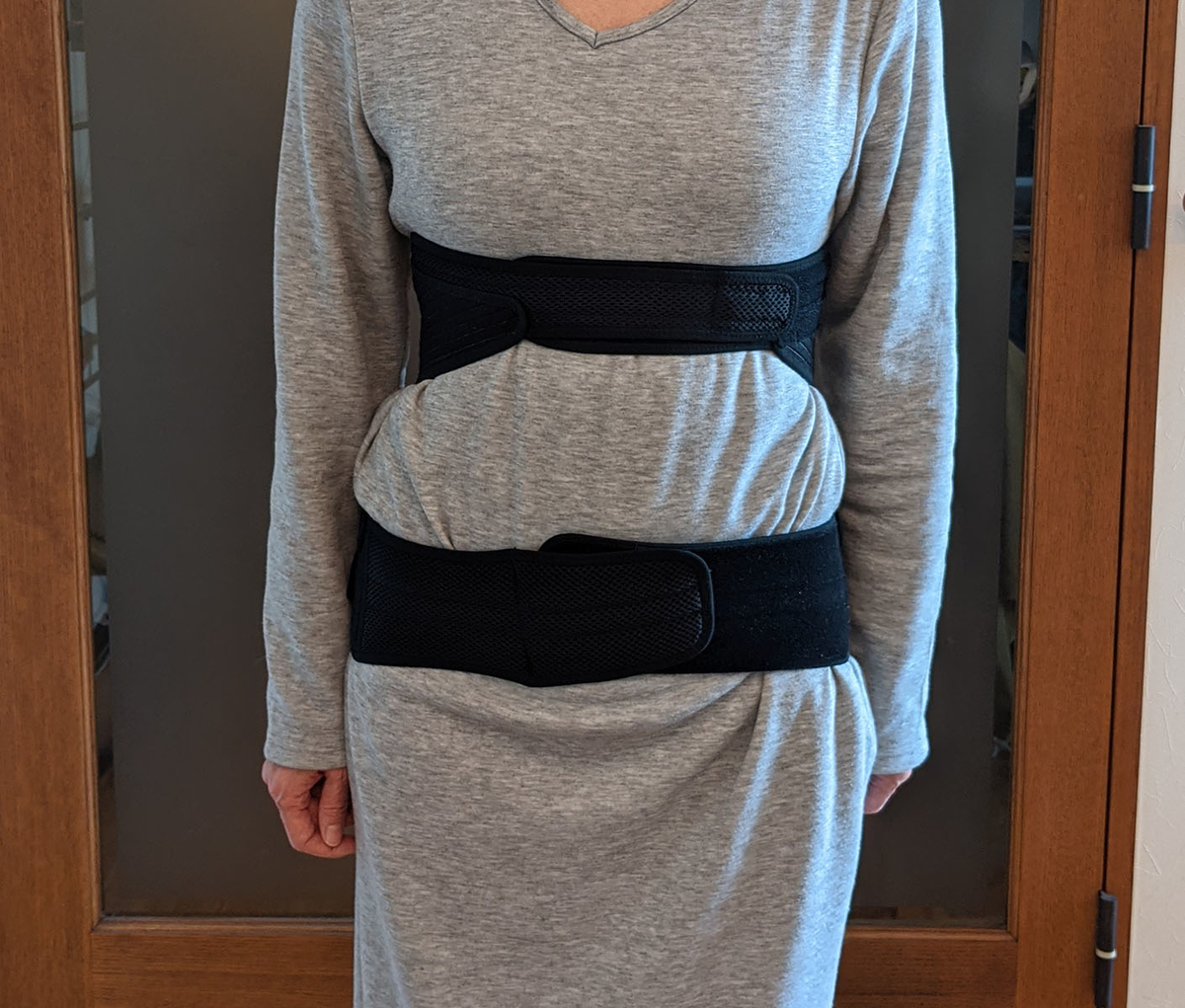 正しく装着したところ