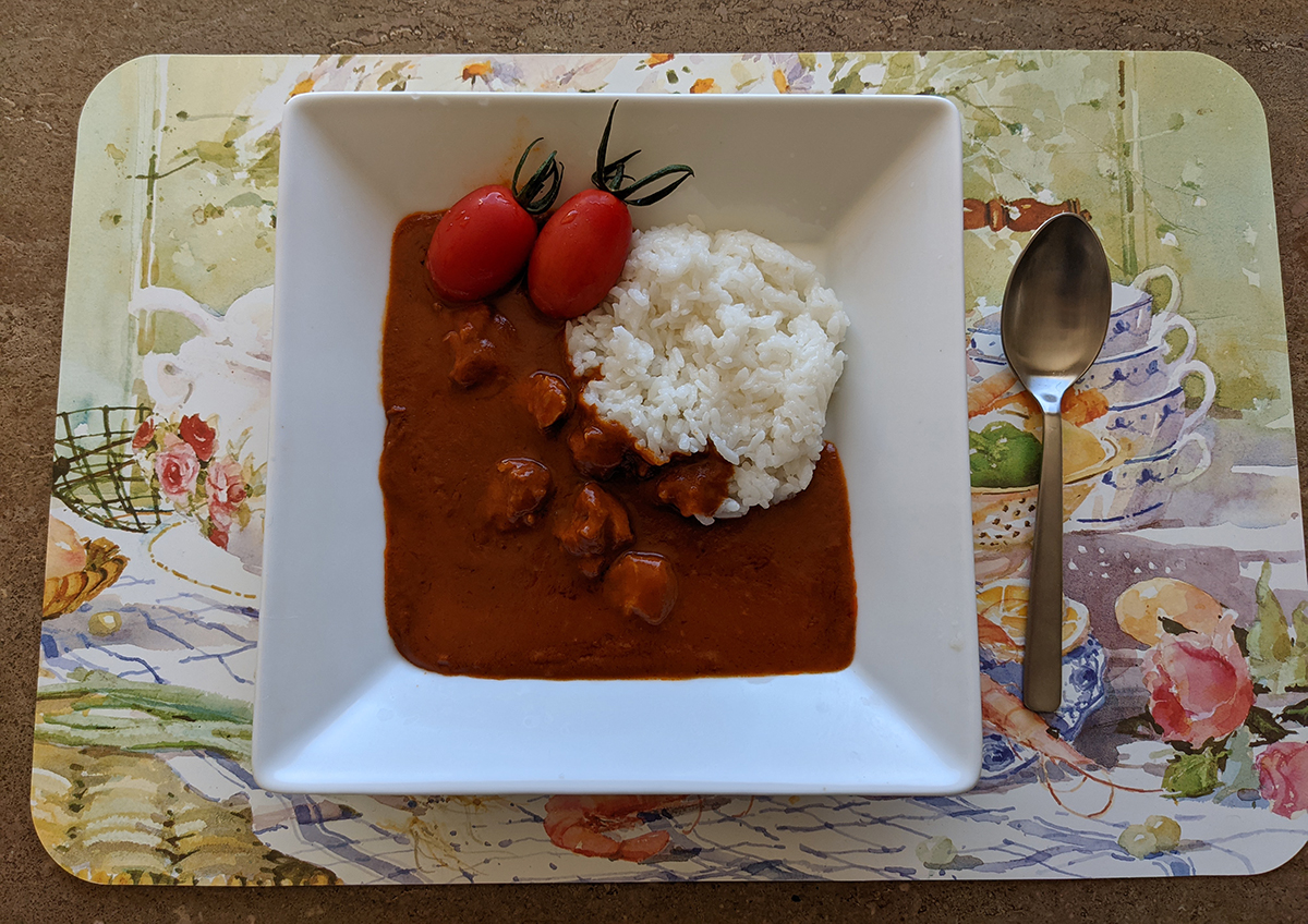 無印良品 素材を生かしたカレー バターチキン