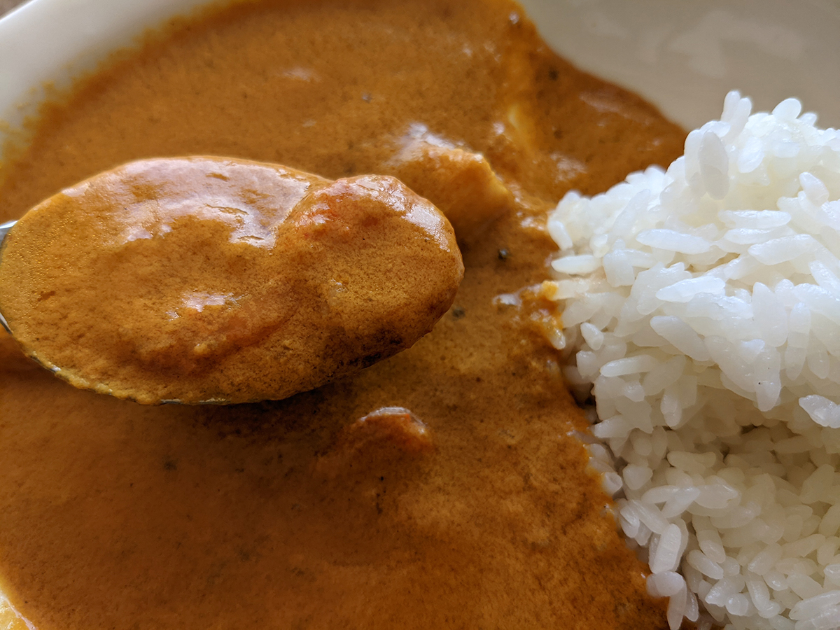 無印良品 素材を生かしたカレー プラウンマサラ(海老のクリーミーカレー)