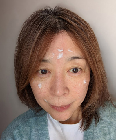 ネオ＊わらびはだを重ね塗り
