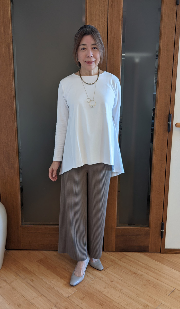 イージーリブパンツ