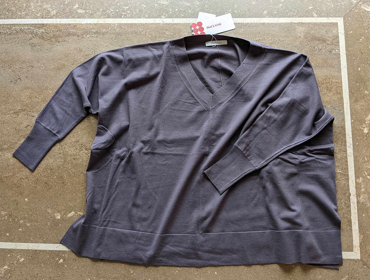 パープルっぽいチャコール