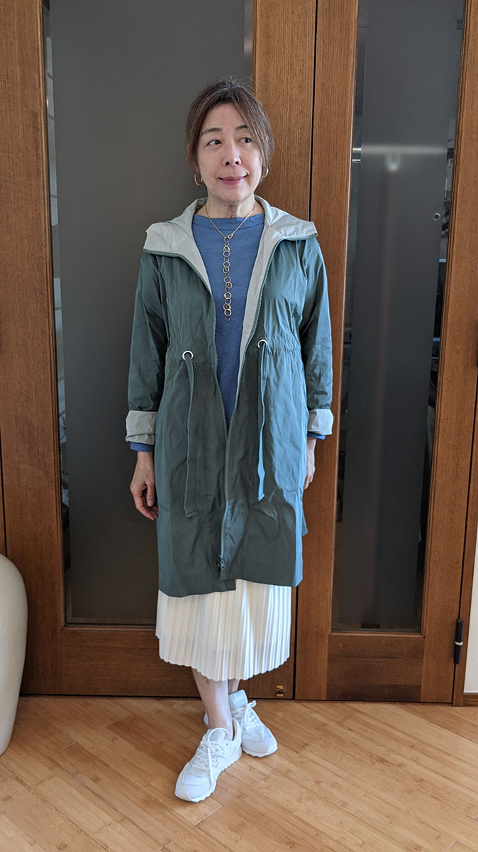 二重織リバーシブル・フードコート