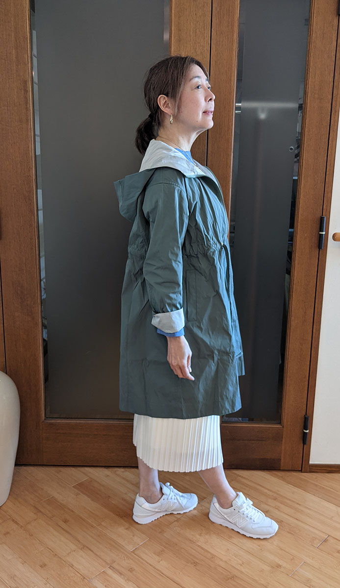 横から見たところ