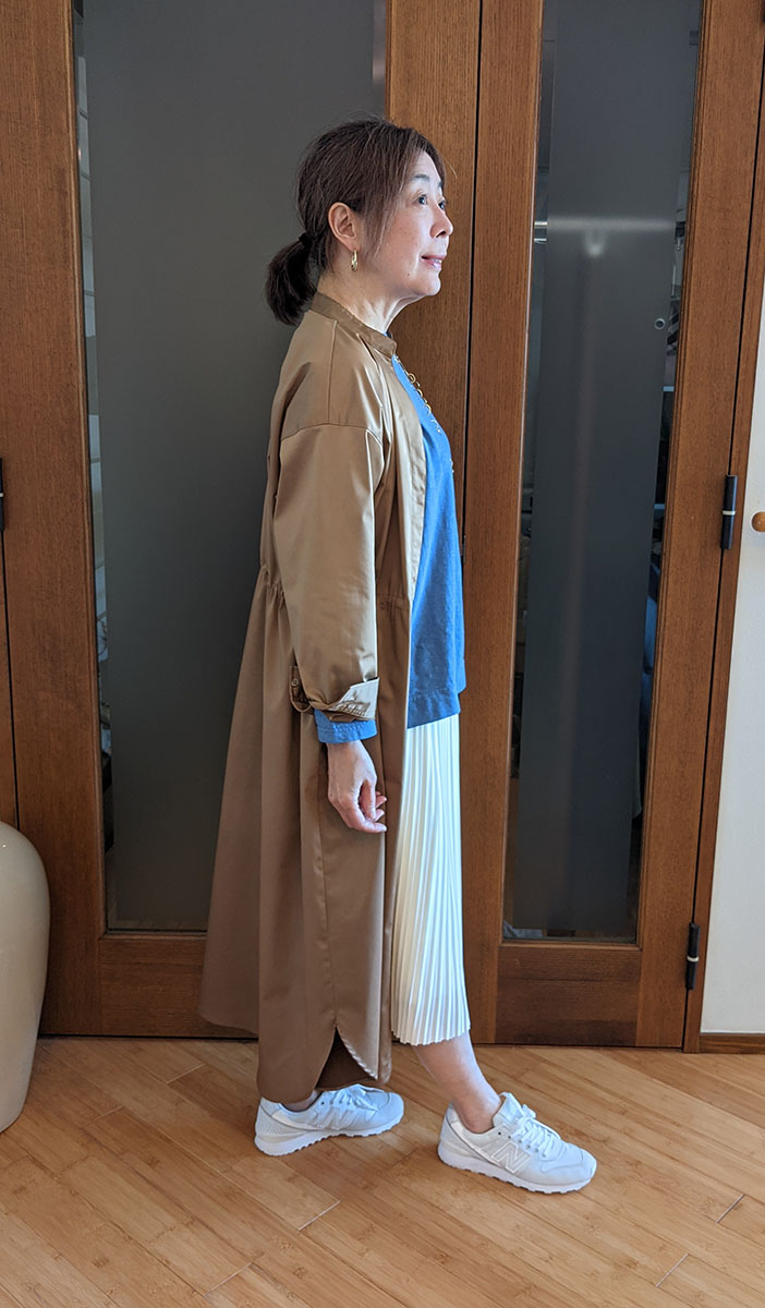 横から見たところ