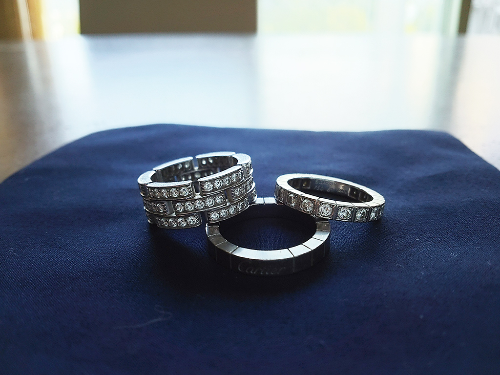 カルティエの指輪