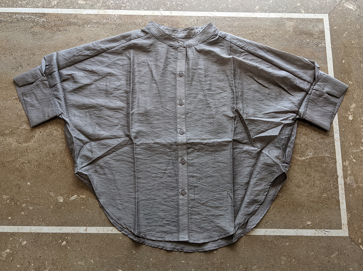 シアーショートシャツ