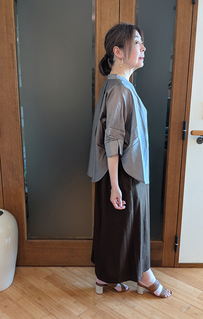 横から見たところ