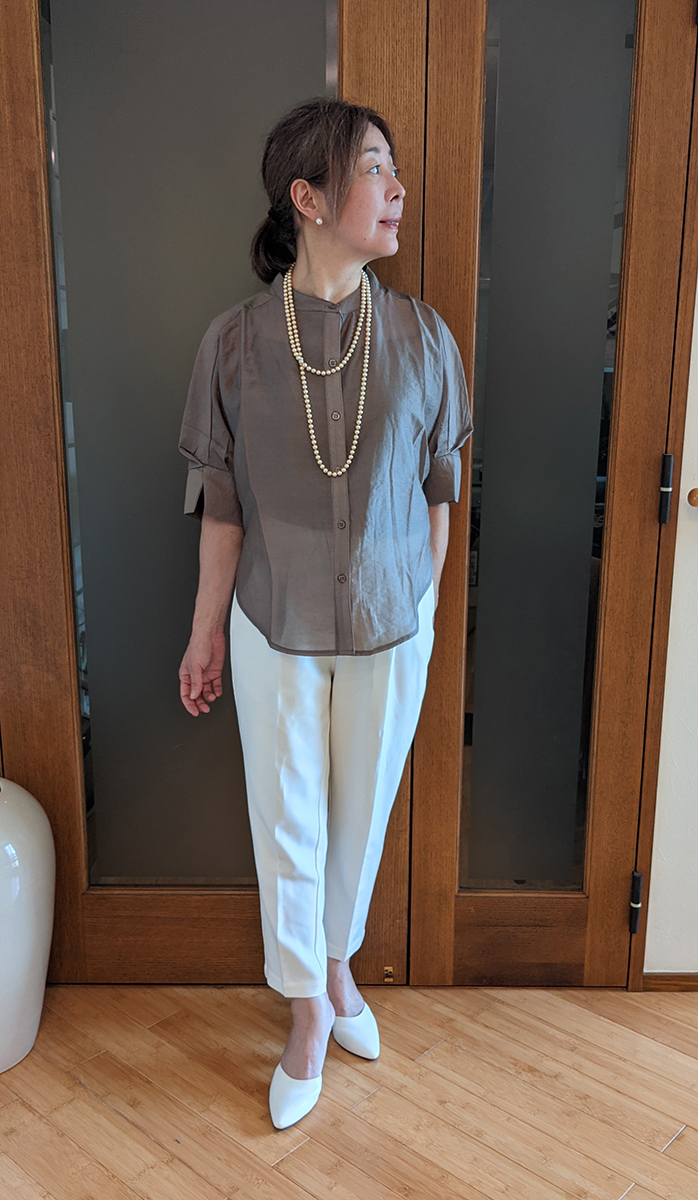 エレガントなコーデ