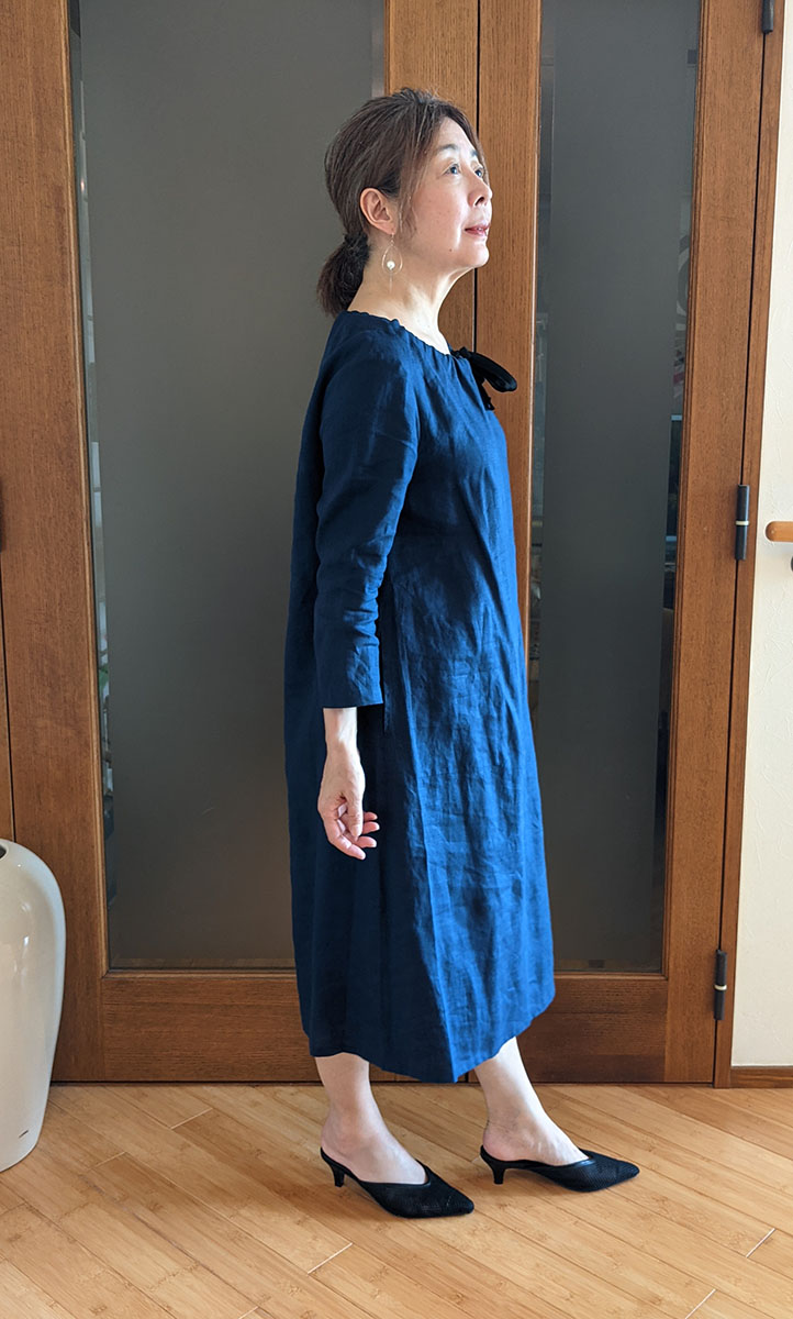 横から見たところ