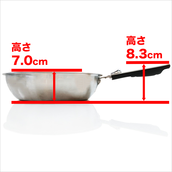 横から見たところ