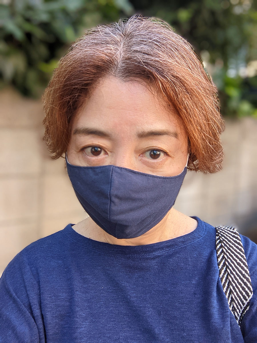 復活したクセ毛