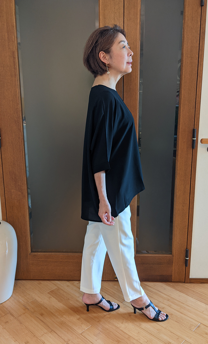 サイドから見たところ