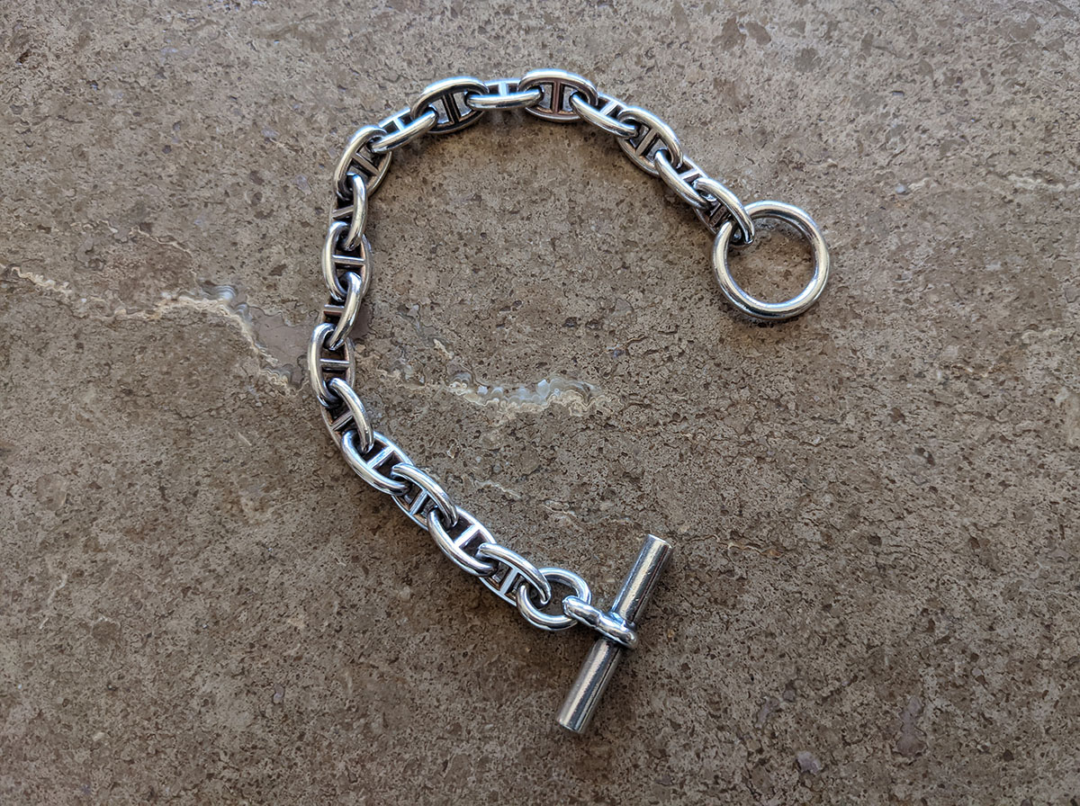 エルメスのチェーンブレス