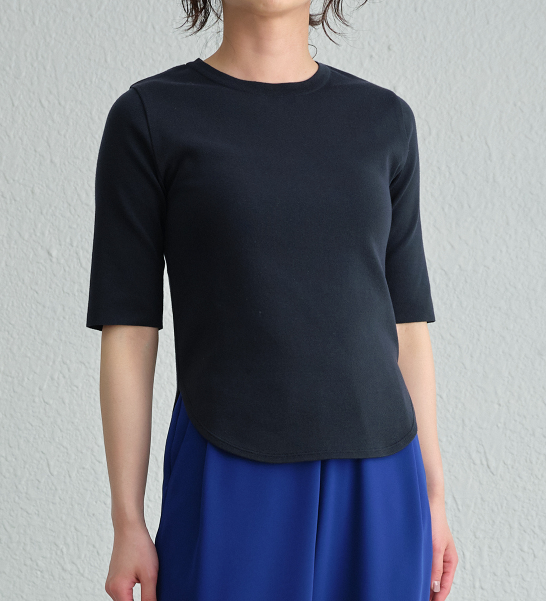 5分袖ニットソー - SOÉJU online store｜上質な大人の女性のため