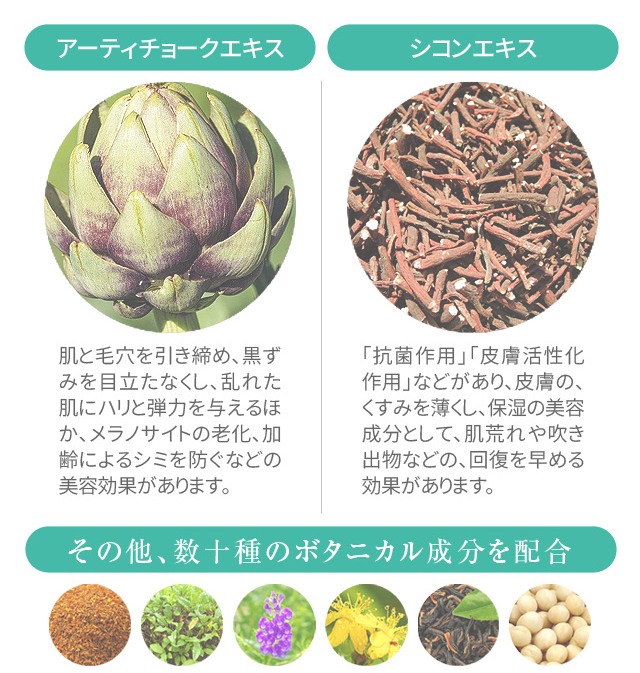 ボタニカル美容成分