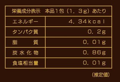 栄養成分表示