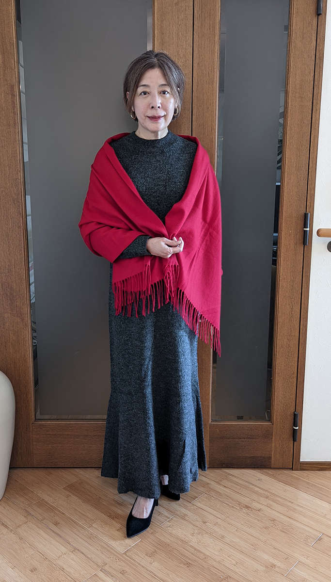 カシミアストール