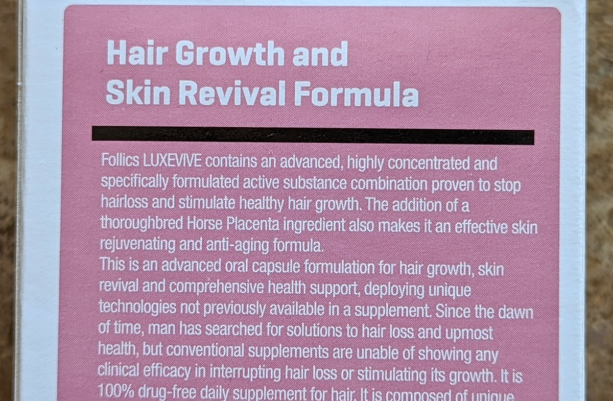 Hair Growth and Skin Revival Formula