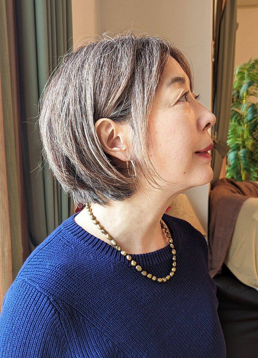 STELLA CIFFON/淡水パールネックレス